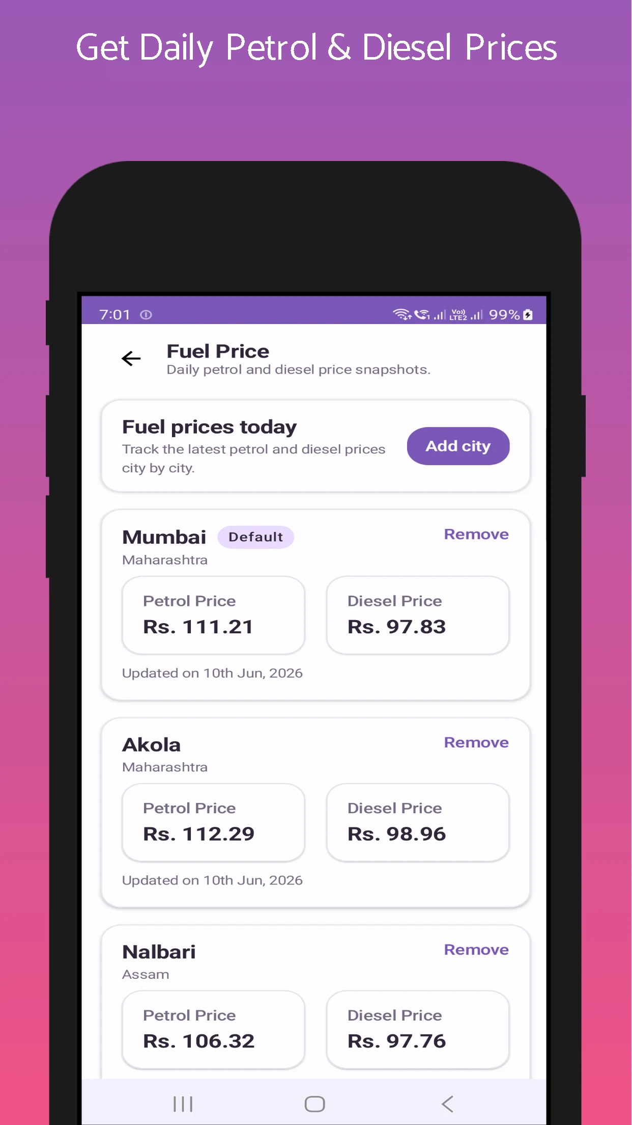 Challan Info - Vehicle Info screenshot